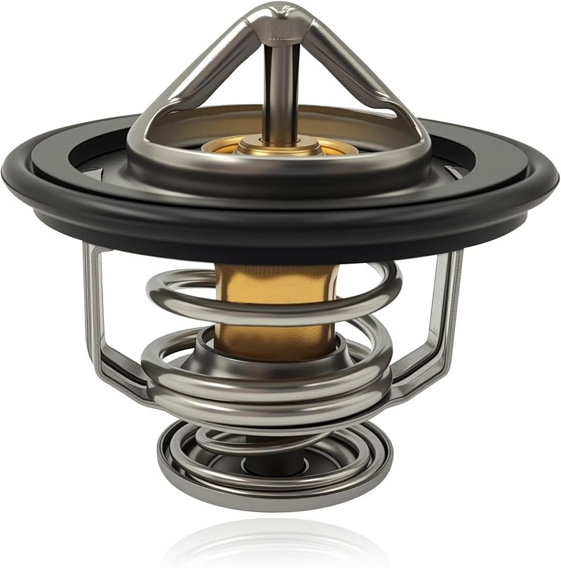 FOXSTAR 19301-PAA-306 Engine Thermostat, Coolant Thermostat, Fit for Honda Civic, Accord, CR-V/Z/X, City, Odyssey, Prelude, HR-V, FIT, Acura CL, EL, ILX, Integra, Legend, Replace 19301-PLC-315 19301-RNA-315 - Image 1